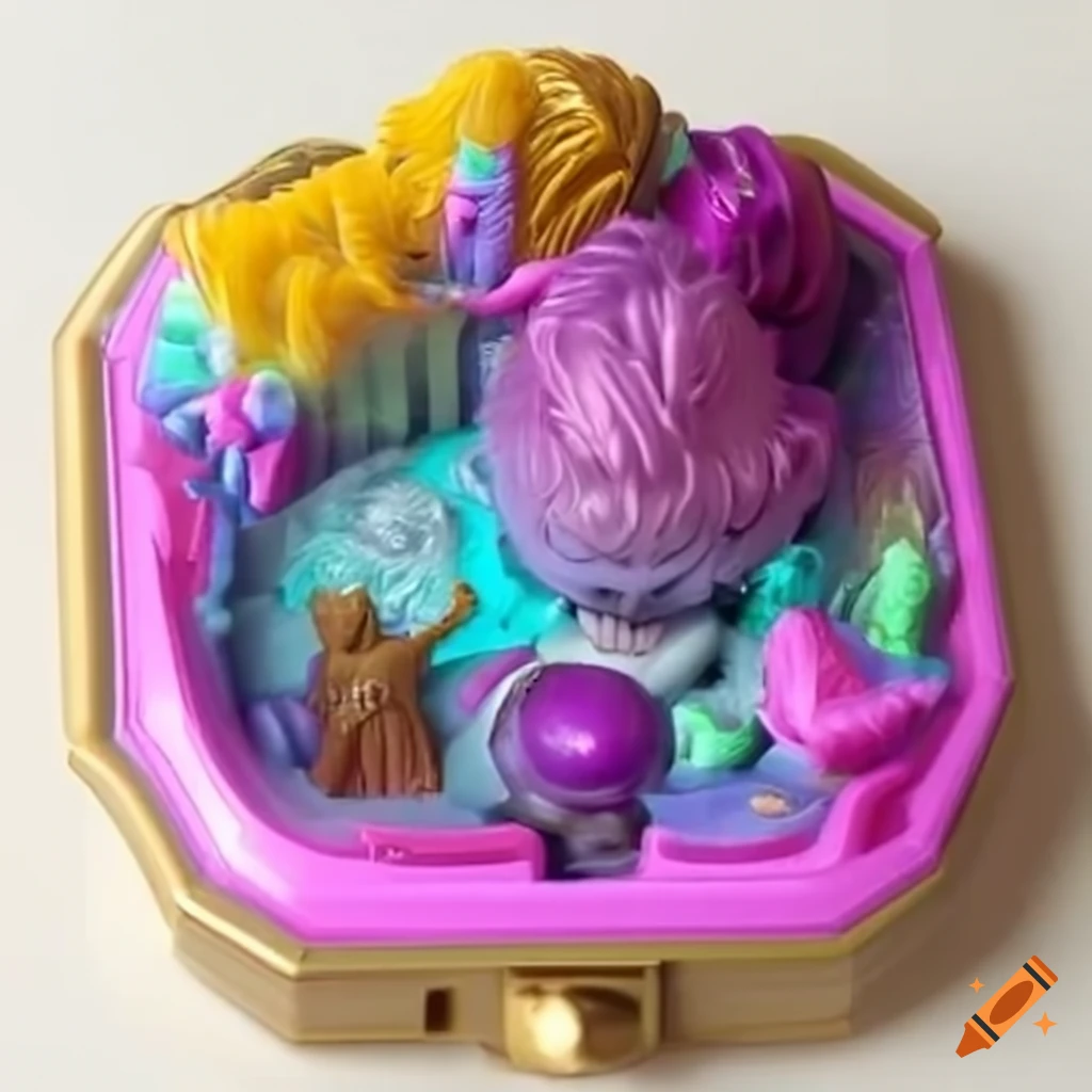 The Dark Crystal as a Polly Pocket compact