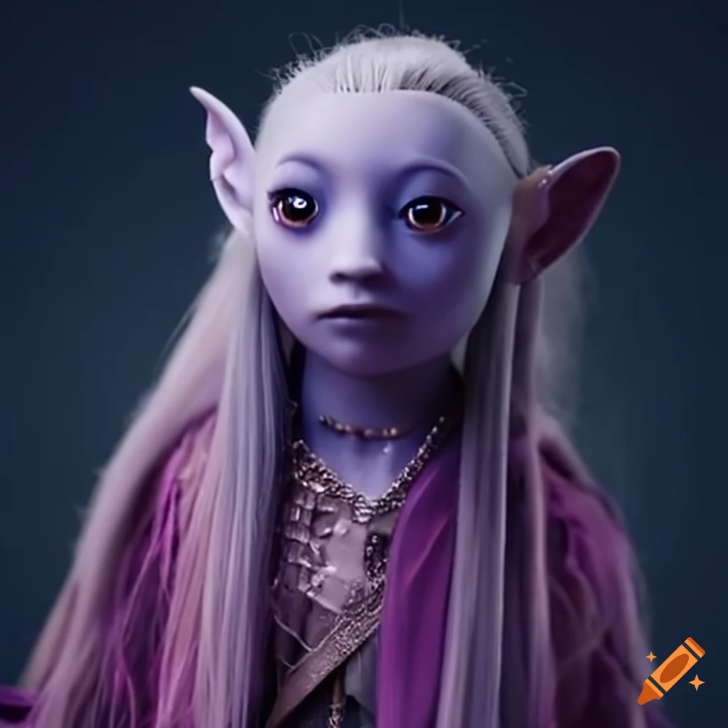 Miniature version of the Dark Crystal as a Polly Pocket compact