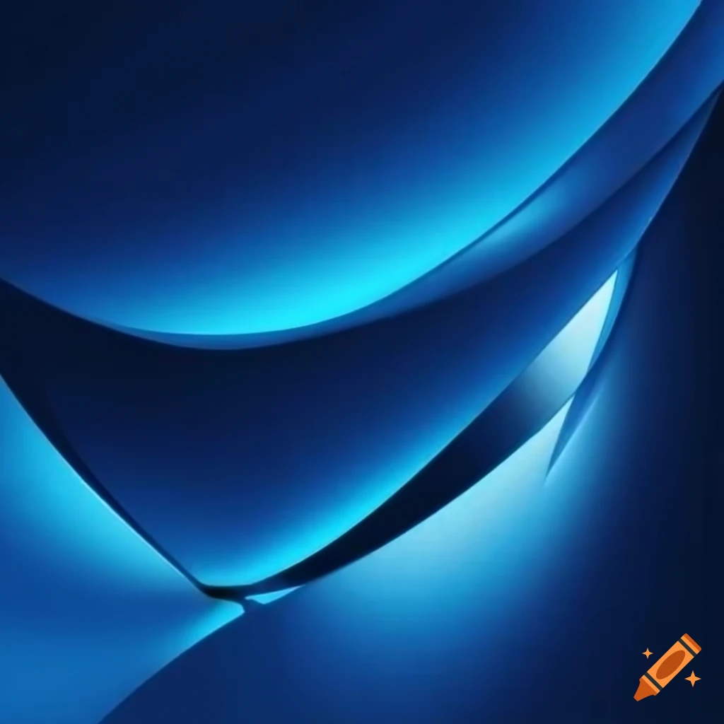 Blue 3D abstract background