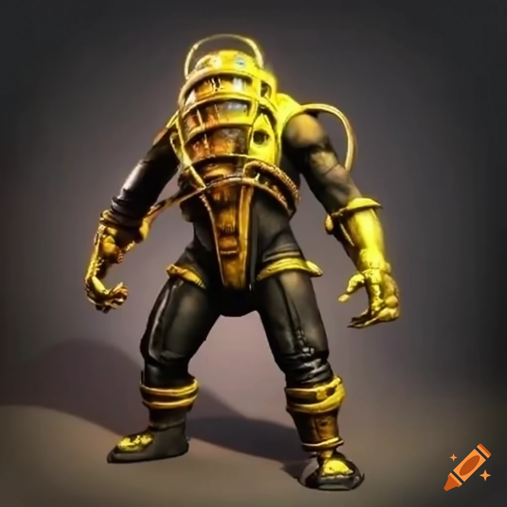 Unknown character with traits of Big Daddy and Sinestro