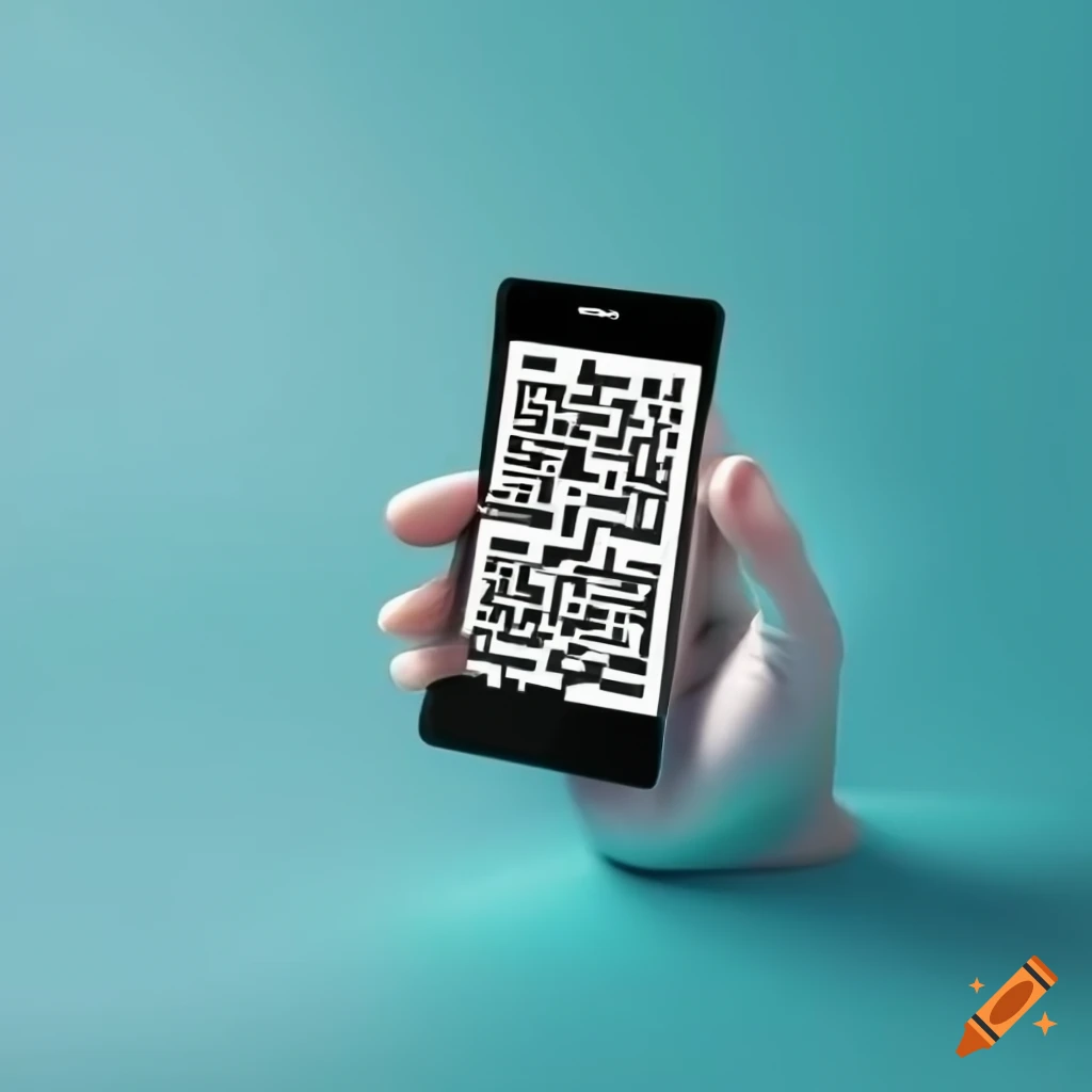 Creative and sleek website banner for Trimmr URL shortening service with QR code and text