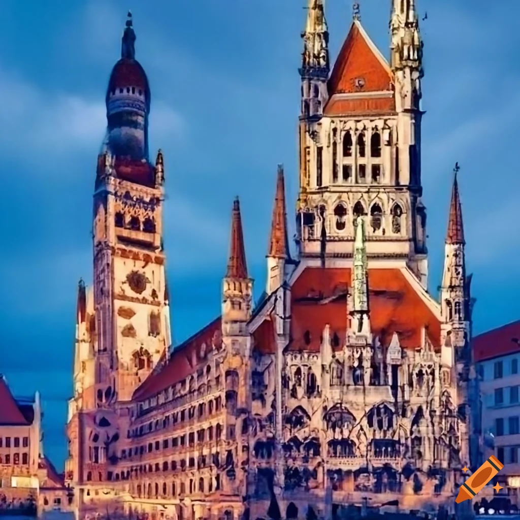 Munich, Germany cityscape