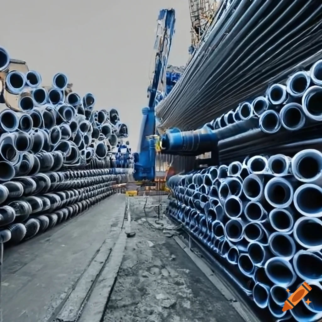 Infrastructure work at airport for water supply and fire pipes networks