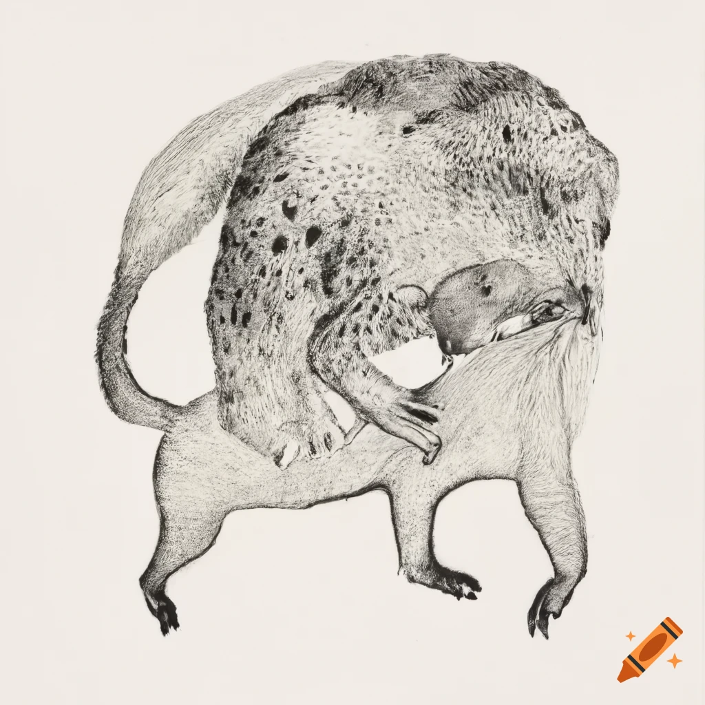 Kiki Smith's animal drawing artwork