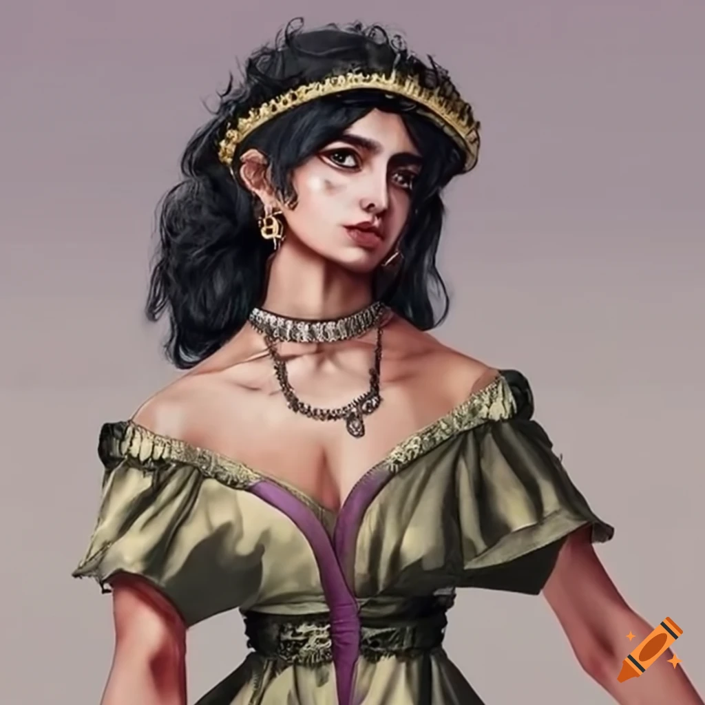 Ritu Arya in 1800s attire
