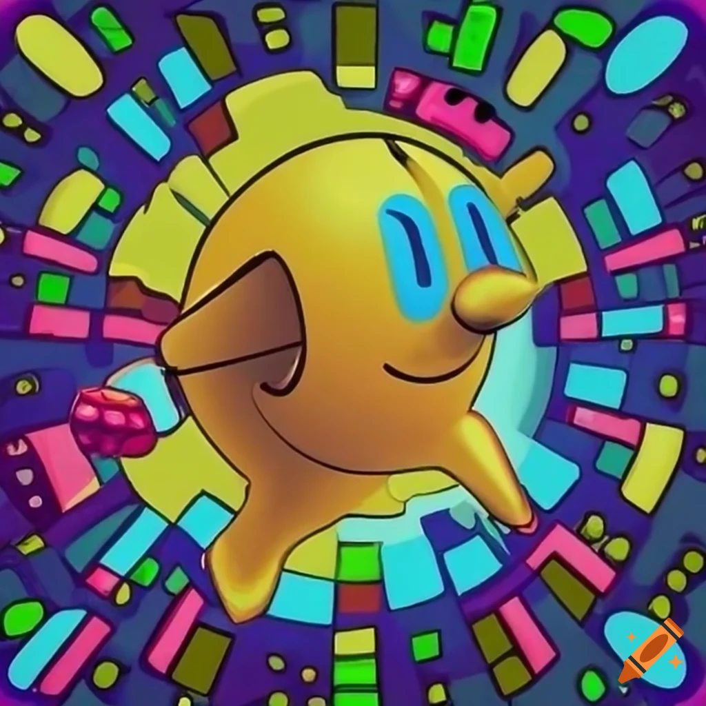 Pac-Man Tim White style