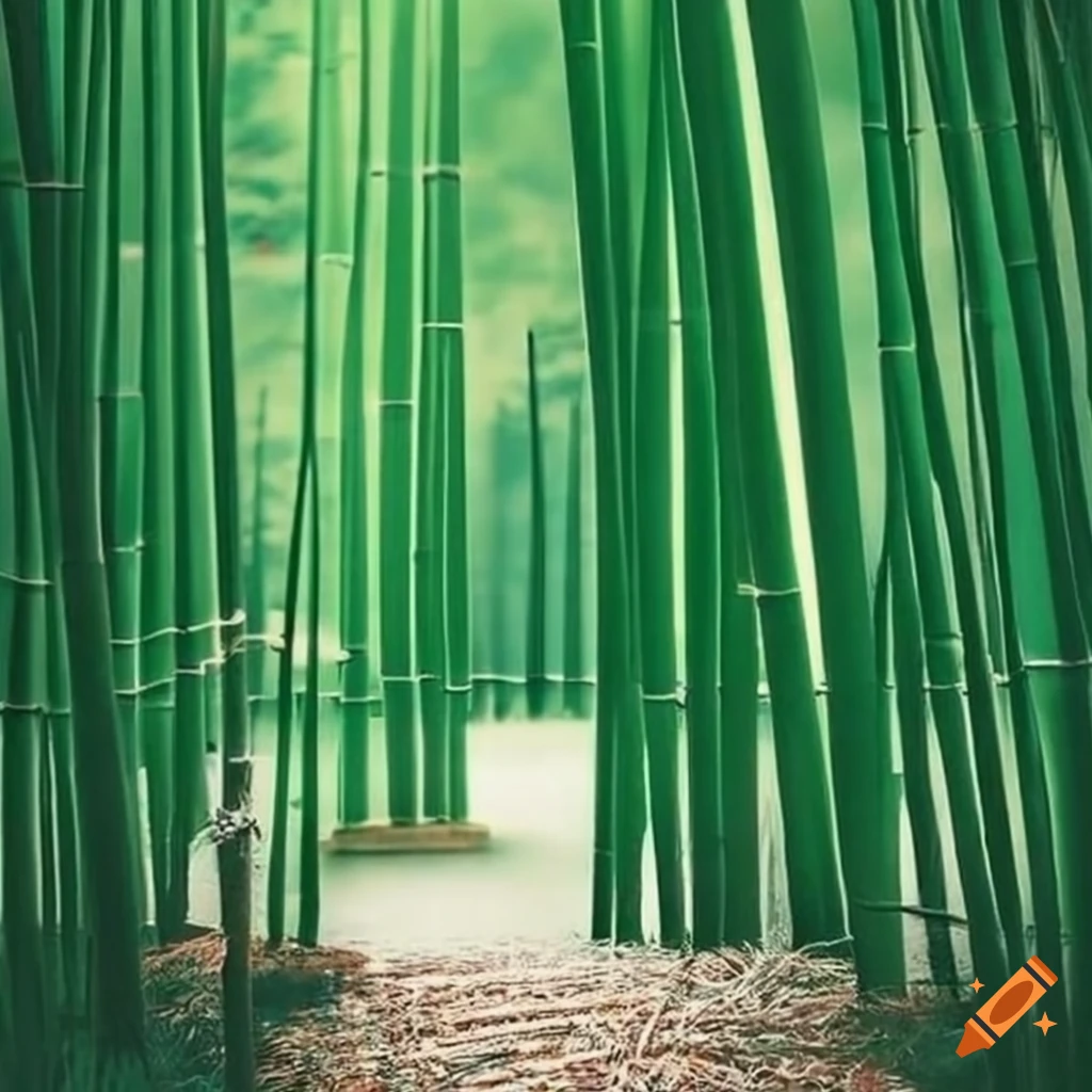 Aesthetic Bamboo tree wallpaper
