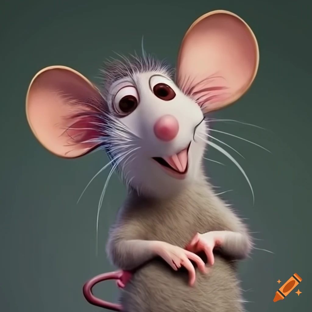 Pixar rat character