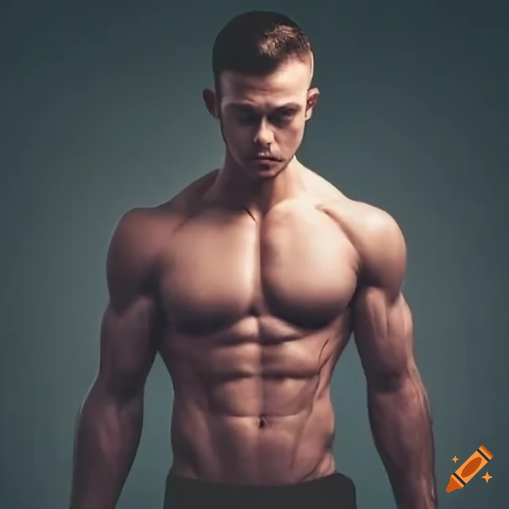Man lifting weights at the gym