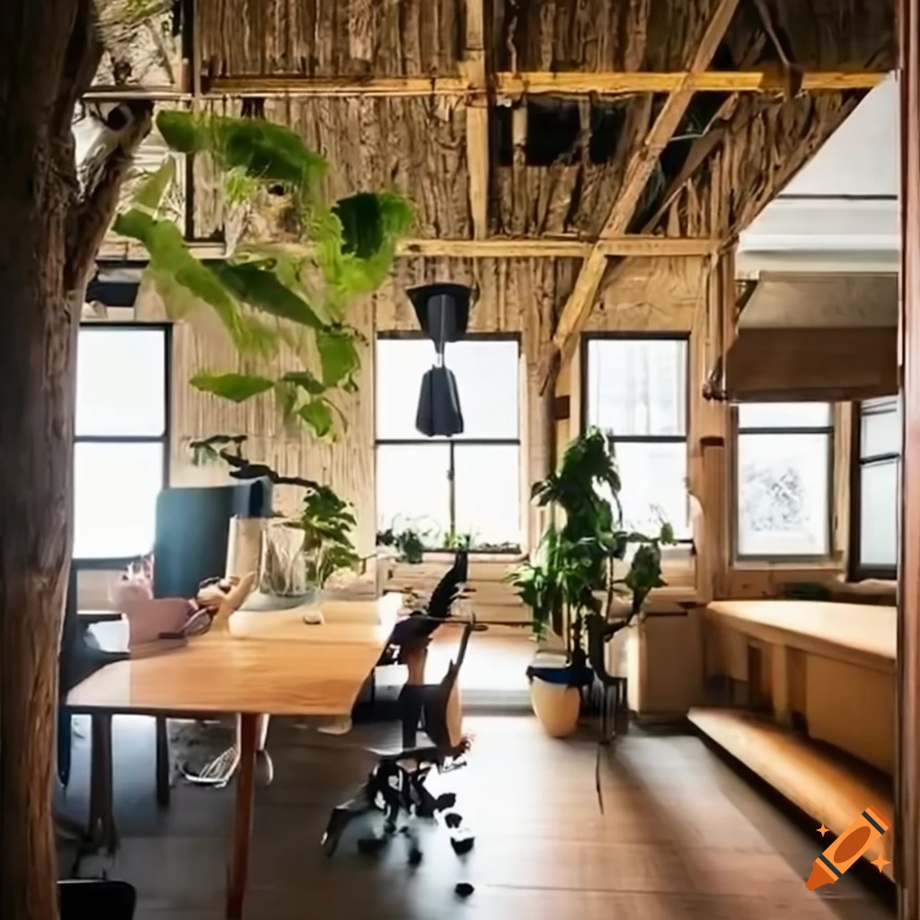 Remote workspace in a tree to boost creativity and productivity