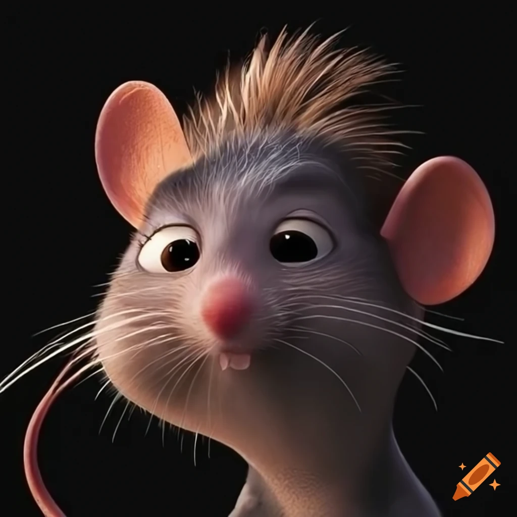 Pixar rat character