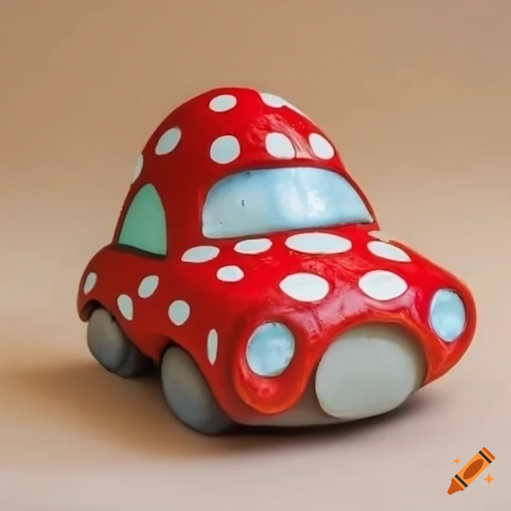Mushroom-shaped car