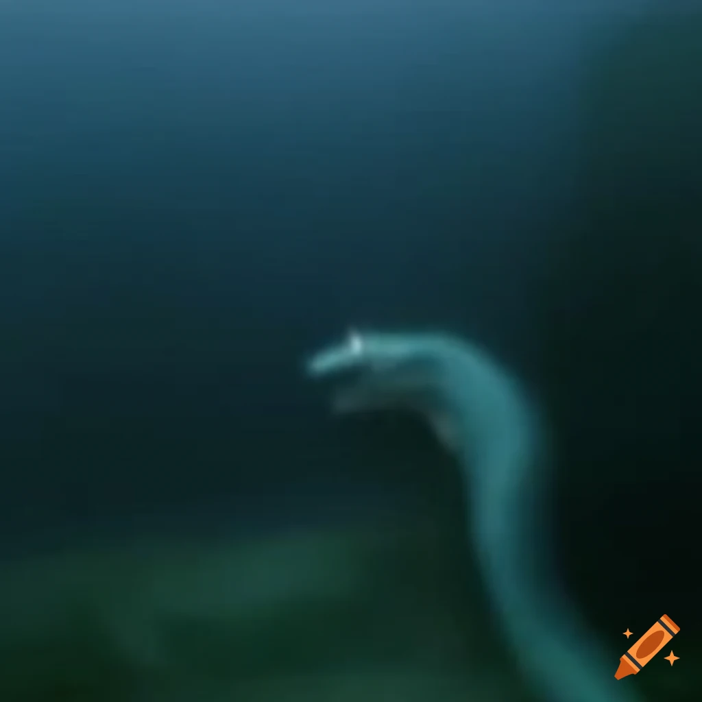 Surveillance camera captures Loch Ness monster in blurred image