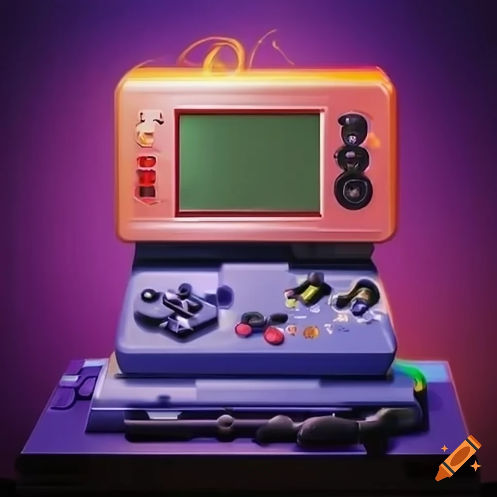 Retro video games science lab
