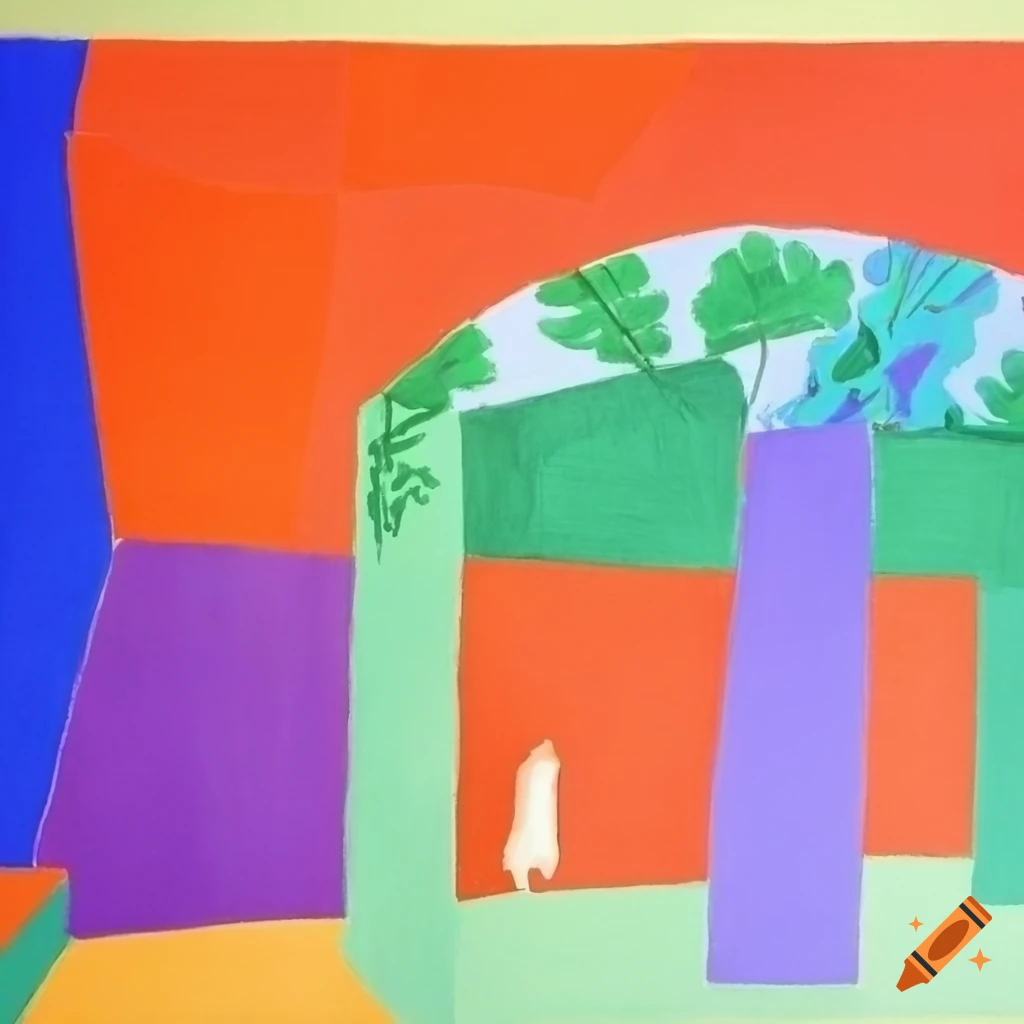 Special-shaped spatial structure inspired by landscape paintings