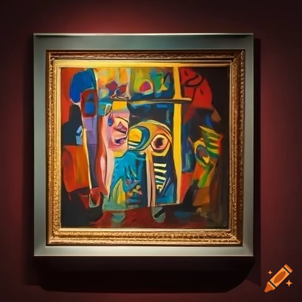 Gallery showcasing vibrant works by Edouard Privee and Picasso