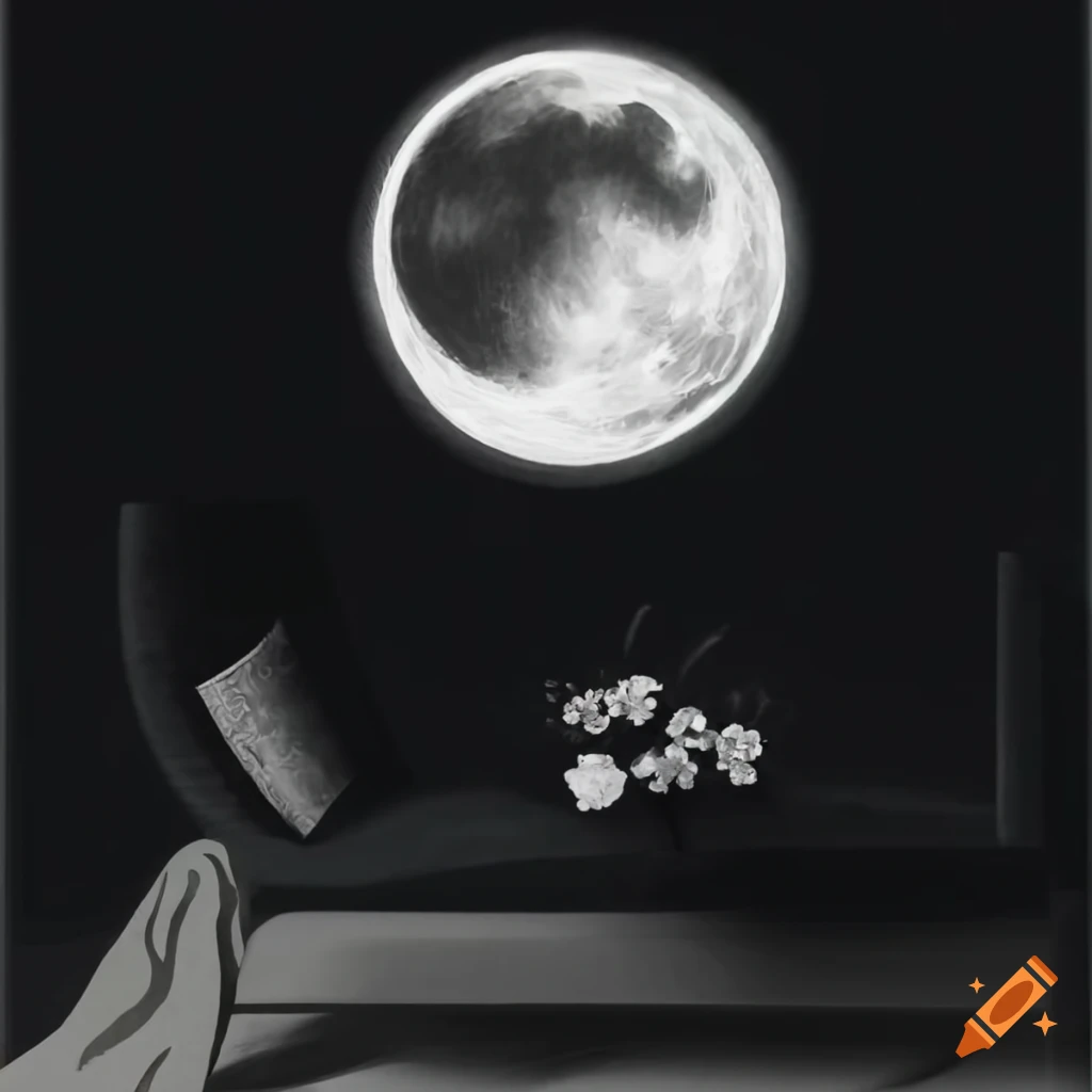 Romantic rosy bouquet under moonlight ideal for apologies