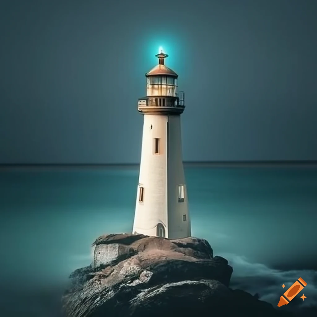 Modern design for a communications agency with a lighthouse
