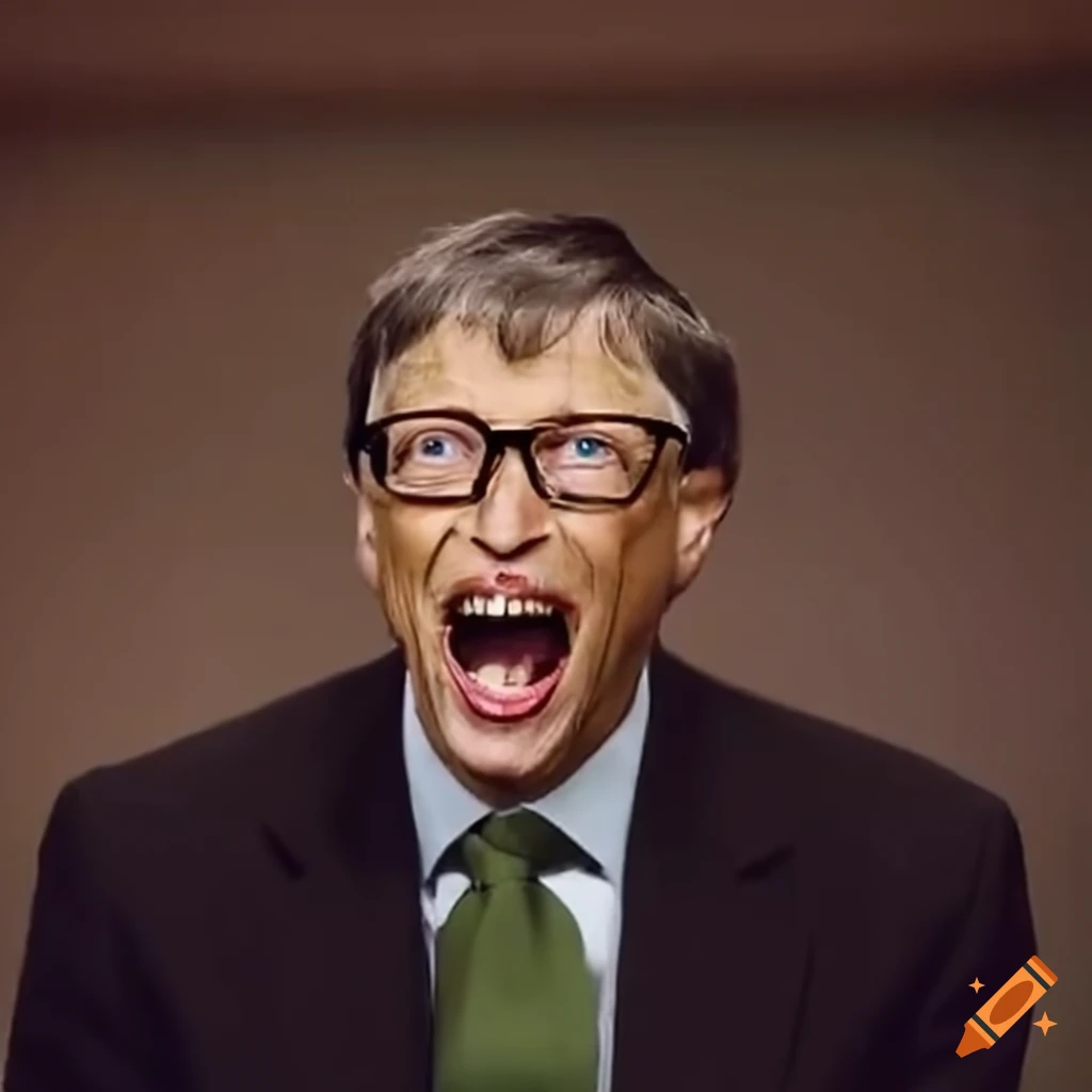 Disturbing image of a man screaming