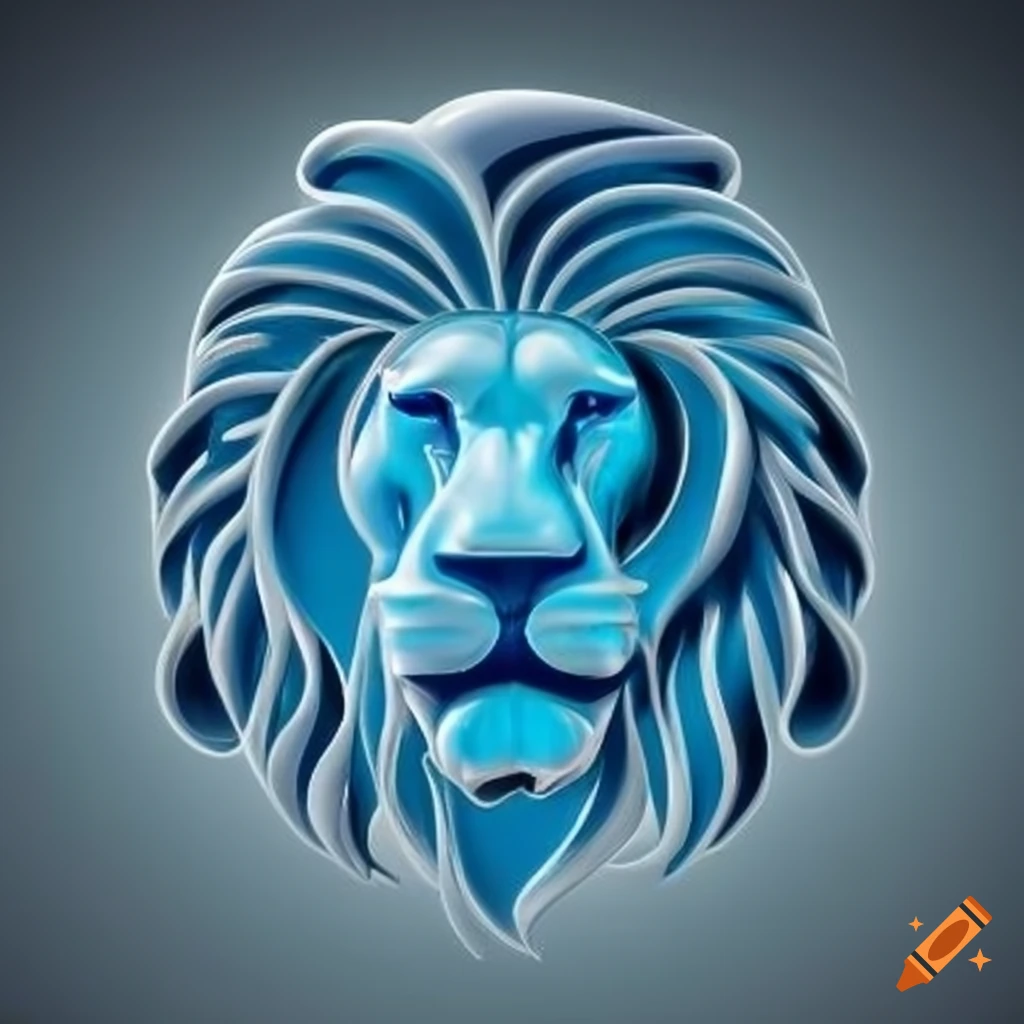 Blue logo for nursing workgroup NCID Think with black lion symbol