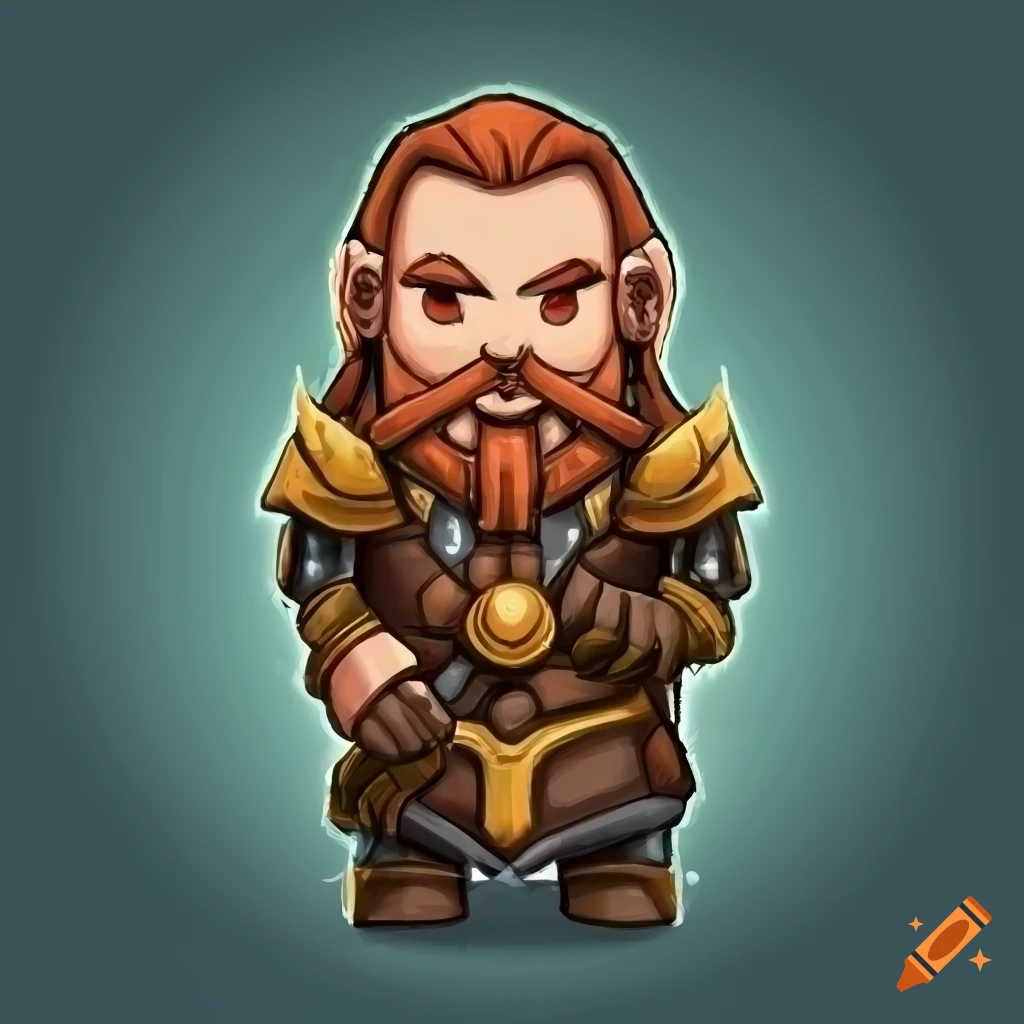 Chibi style Dwarves of Erebor