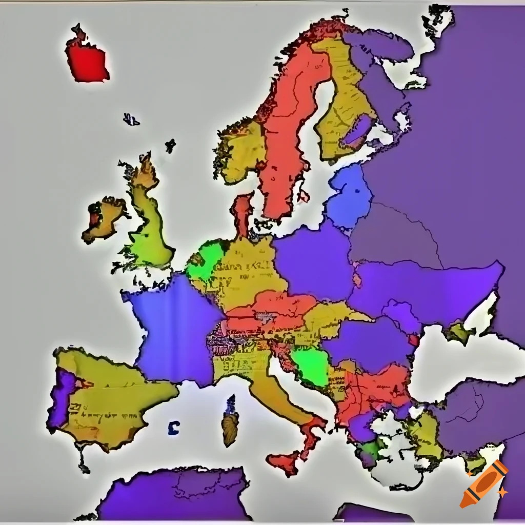 Map of Europe