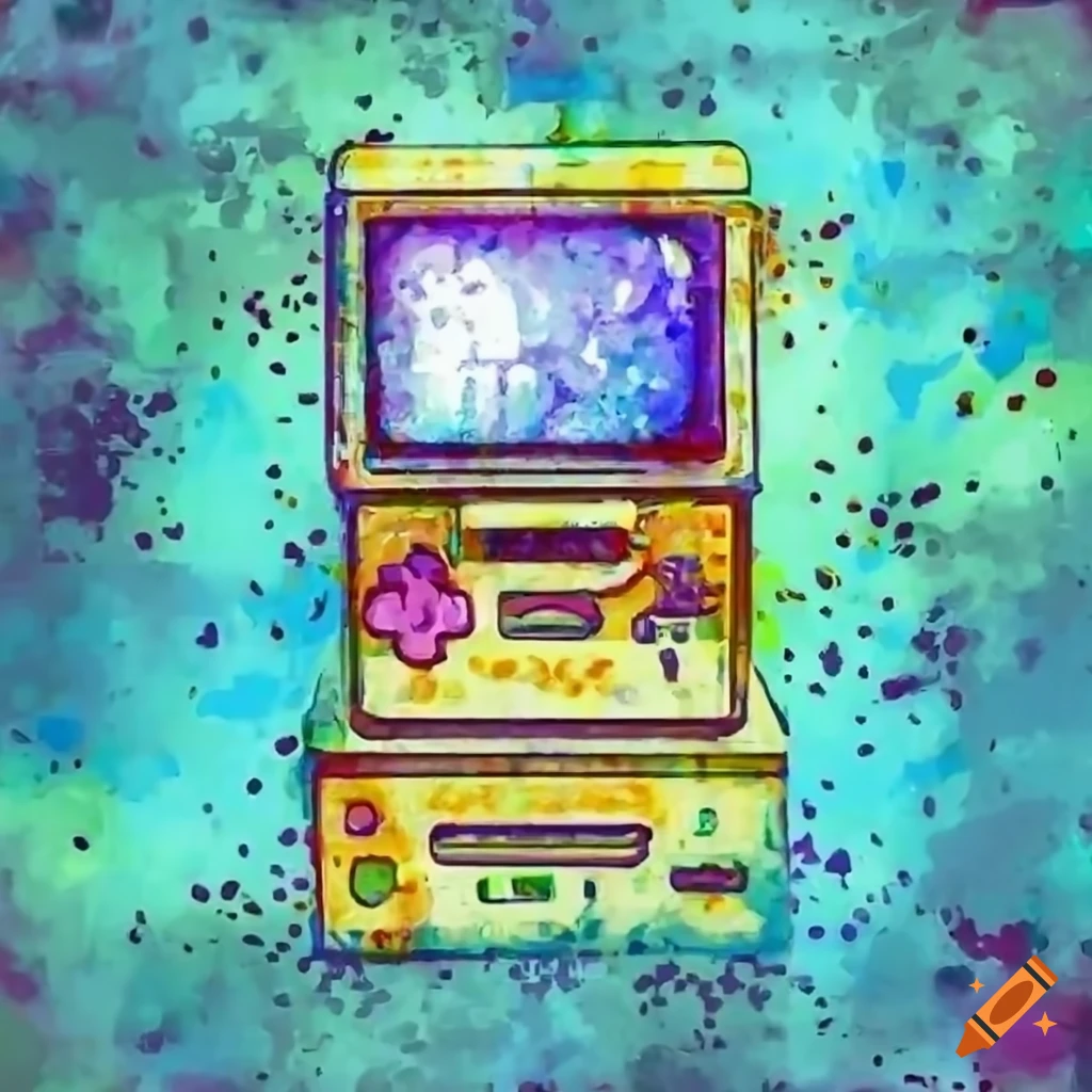 Retro gaming scientist lab