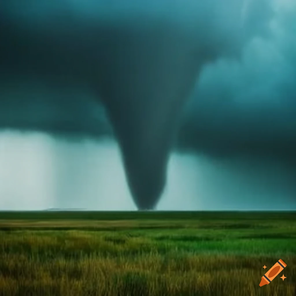 Tornado over the plains