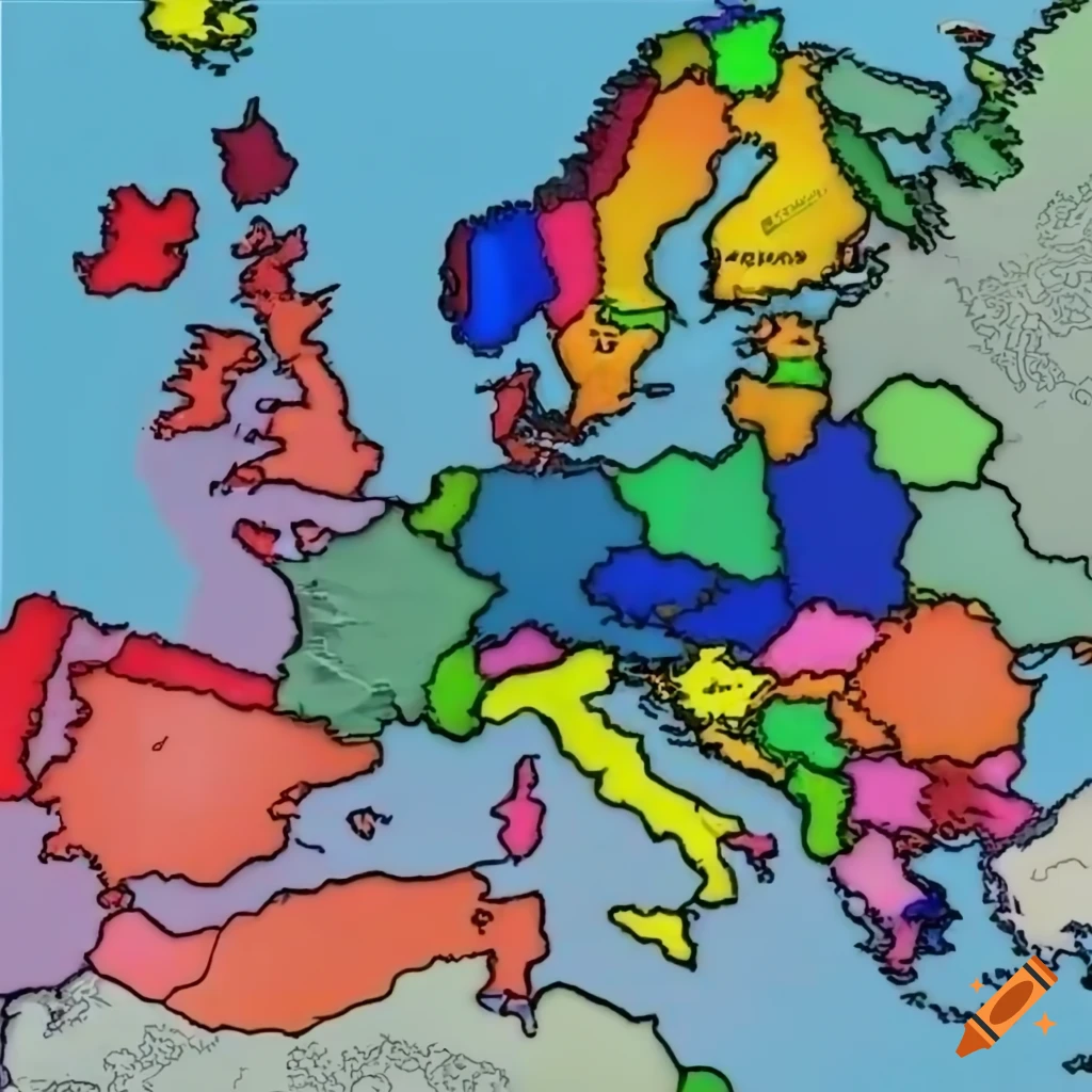 Map of Europe