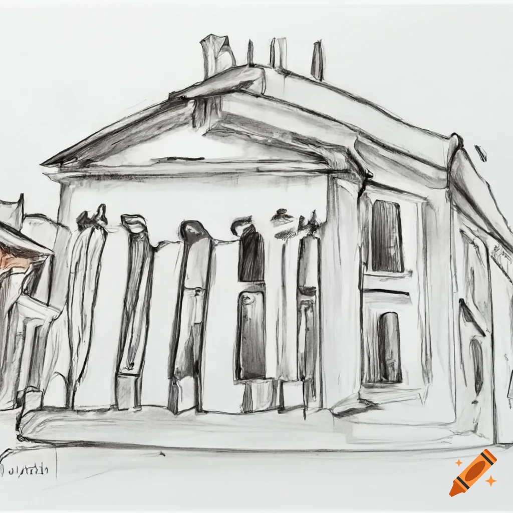 Drawing of a spolarium