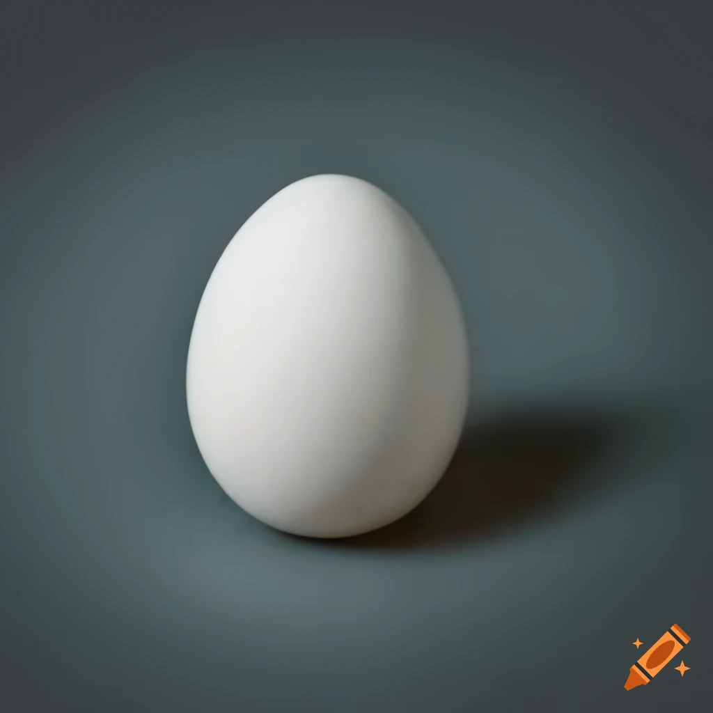 White rugged egg