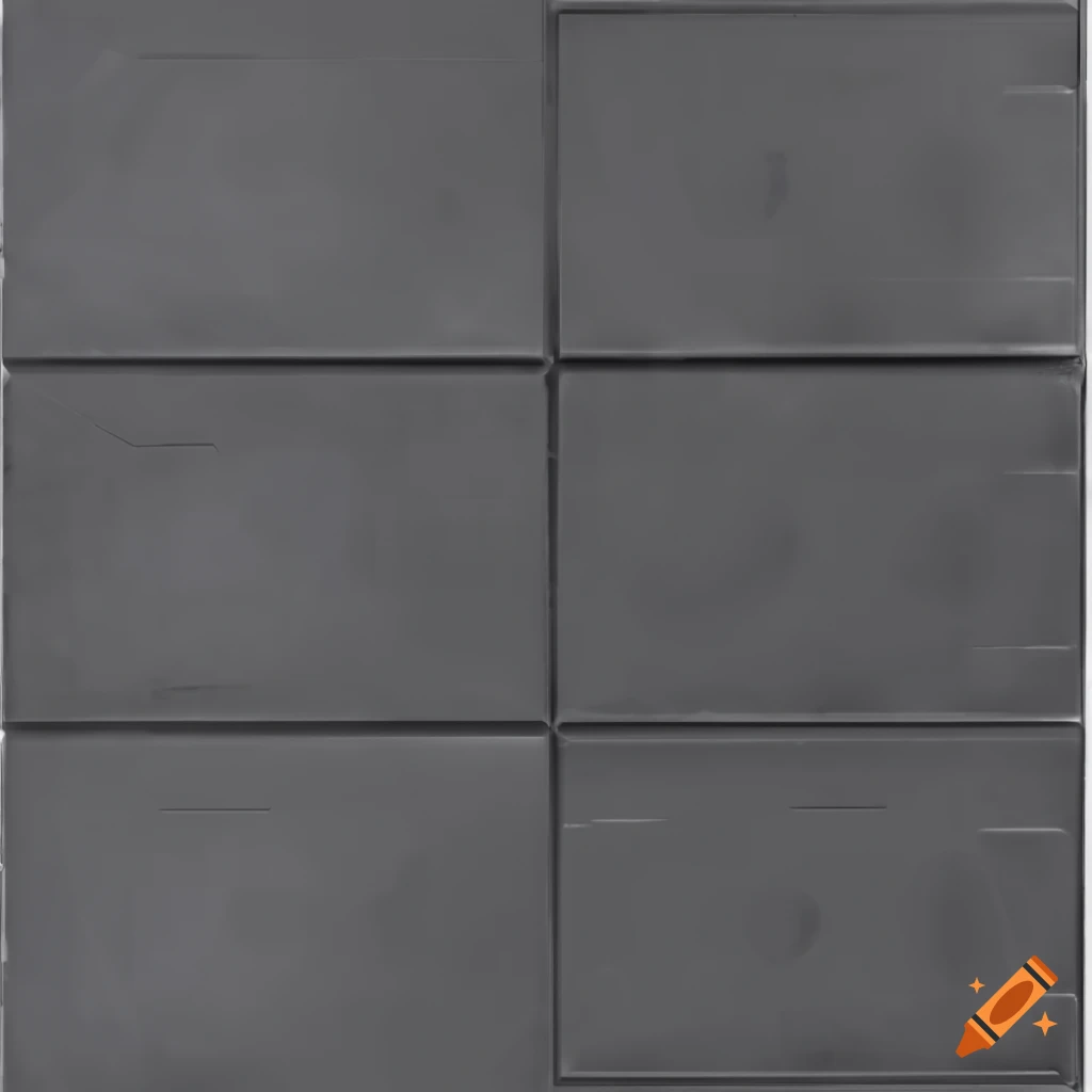 Grey steel plate sci-fi tile