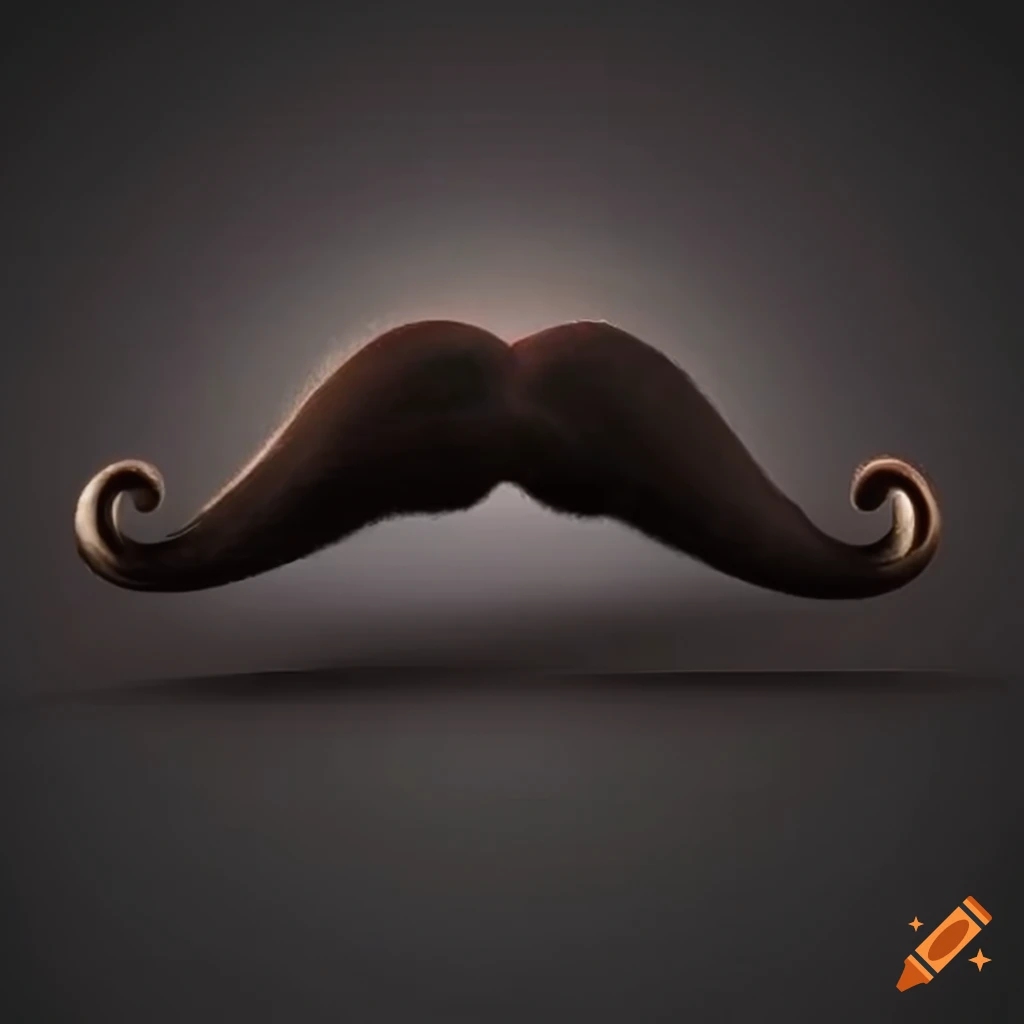 Black mustache