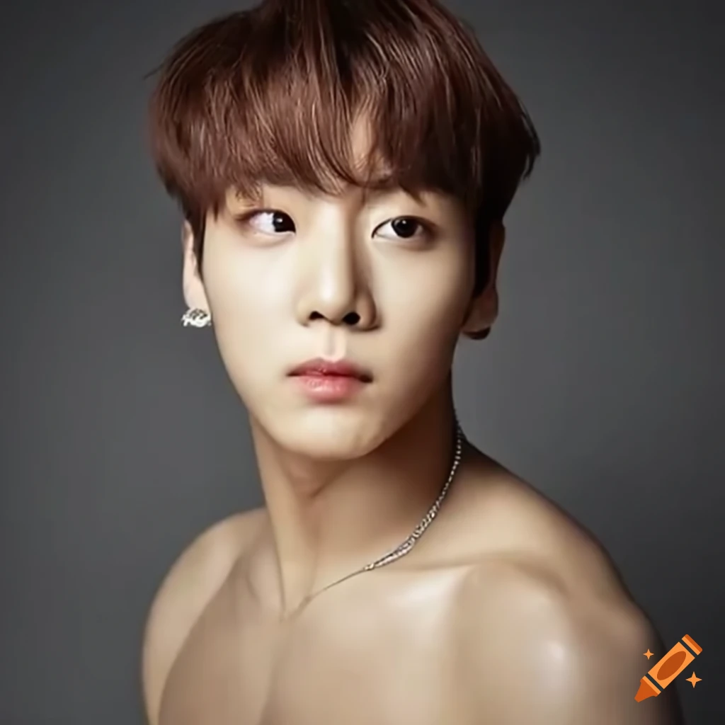Kim Jung Kook with a cheeky expression