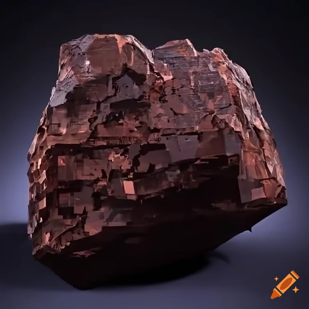 Iron ore mineral sample
