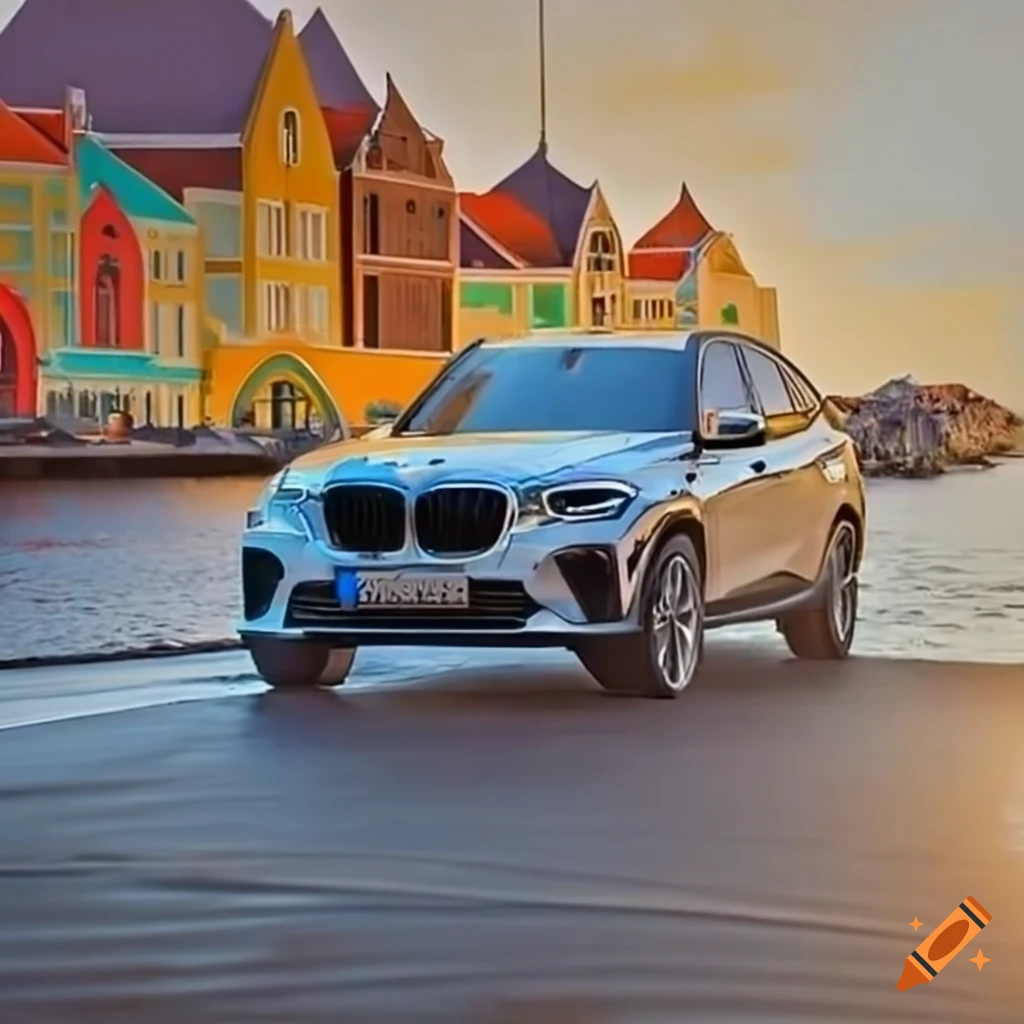 BMW X5 on Curacao's Emma Bridge