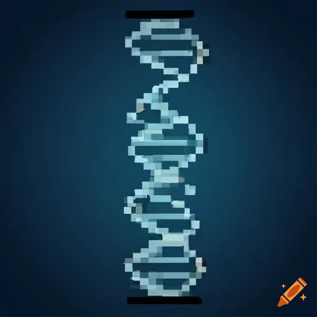 Dna Helix Pixel Art