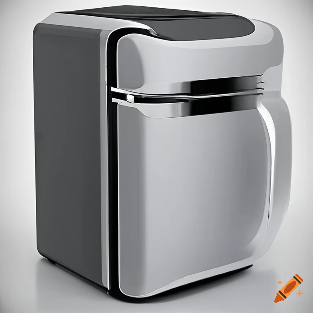 EcoCool Mini futuristic Refrigerator for modern on-the-go lifestyles