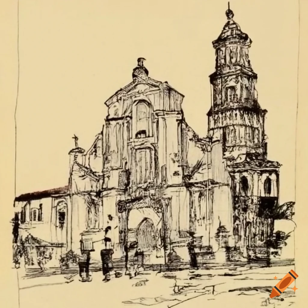 Changes in 19th Century Philippines during Rizal's time with art and churches