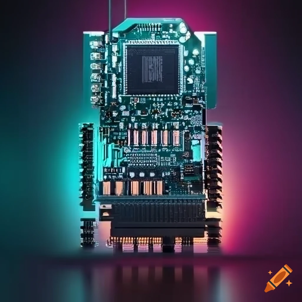 Illustrated computer components: CPU, GPU, and FPGA