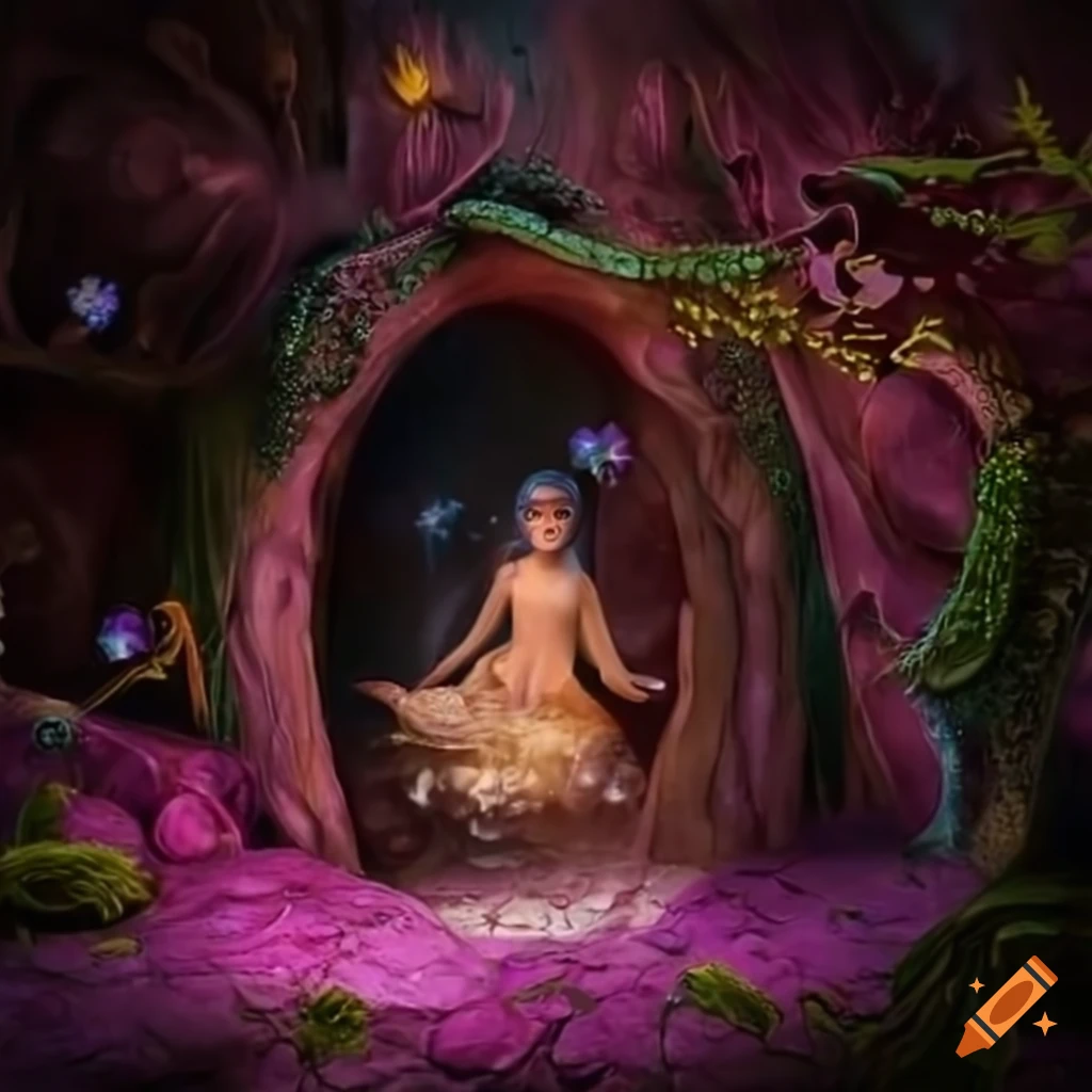 Mystical fairy grotto