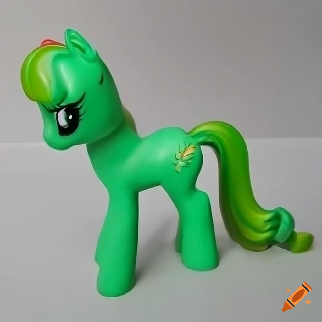 MLP resin green figure