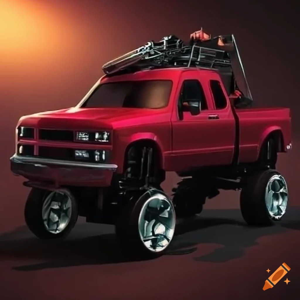Squatted truck