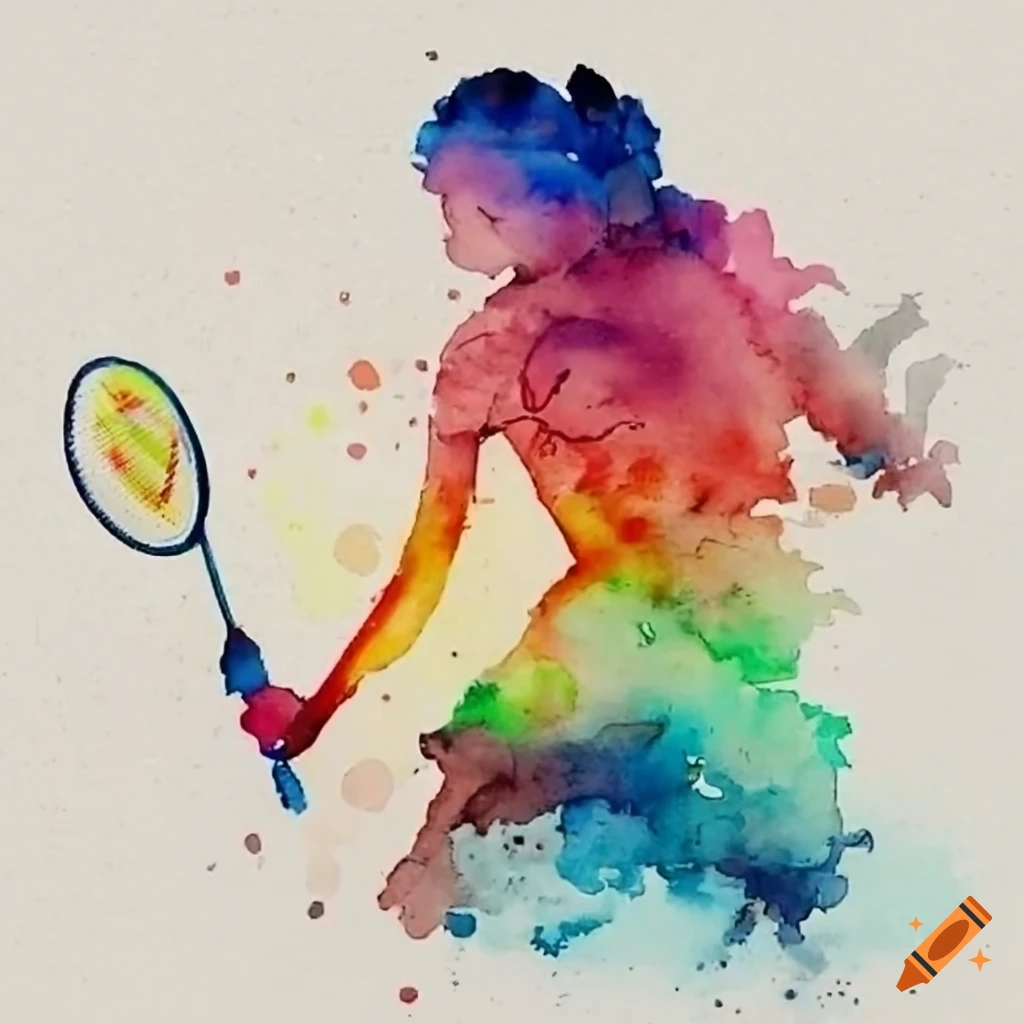 Badminton training breakdown visualized in 3 to 4 parts