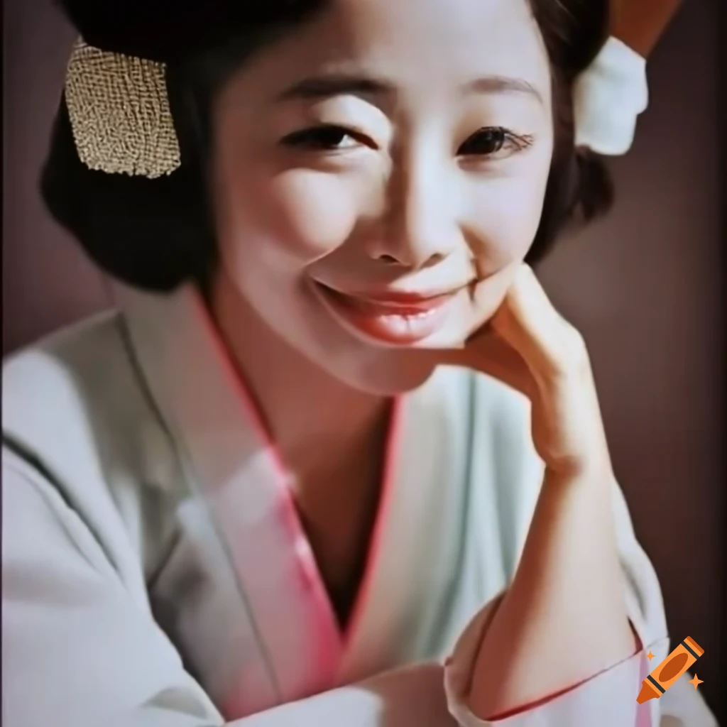 japanese-restaurant-hostess-in-a-kimono-smiling-elegantly-on-craiyon