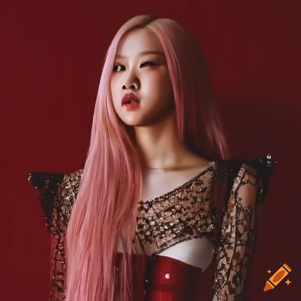 Blackpink Rosé in MET GALA outfit inspired by The Gambia