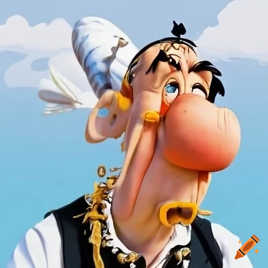 Meeting of honk & ponk with Asterix at Fleurgelville Oktoberfest