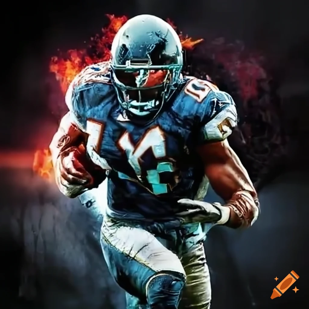 Super Bowl football destruction
