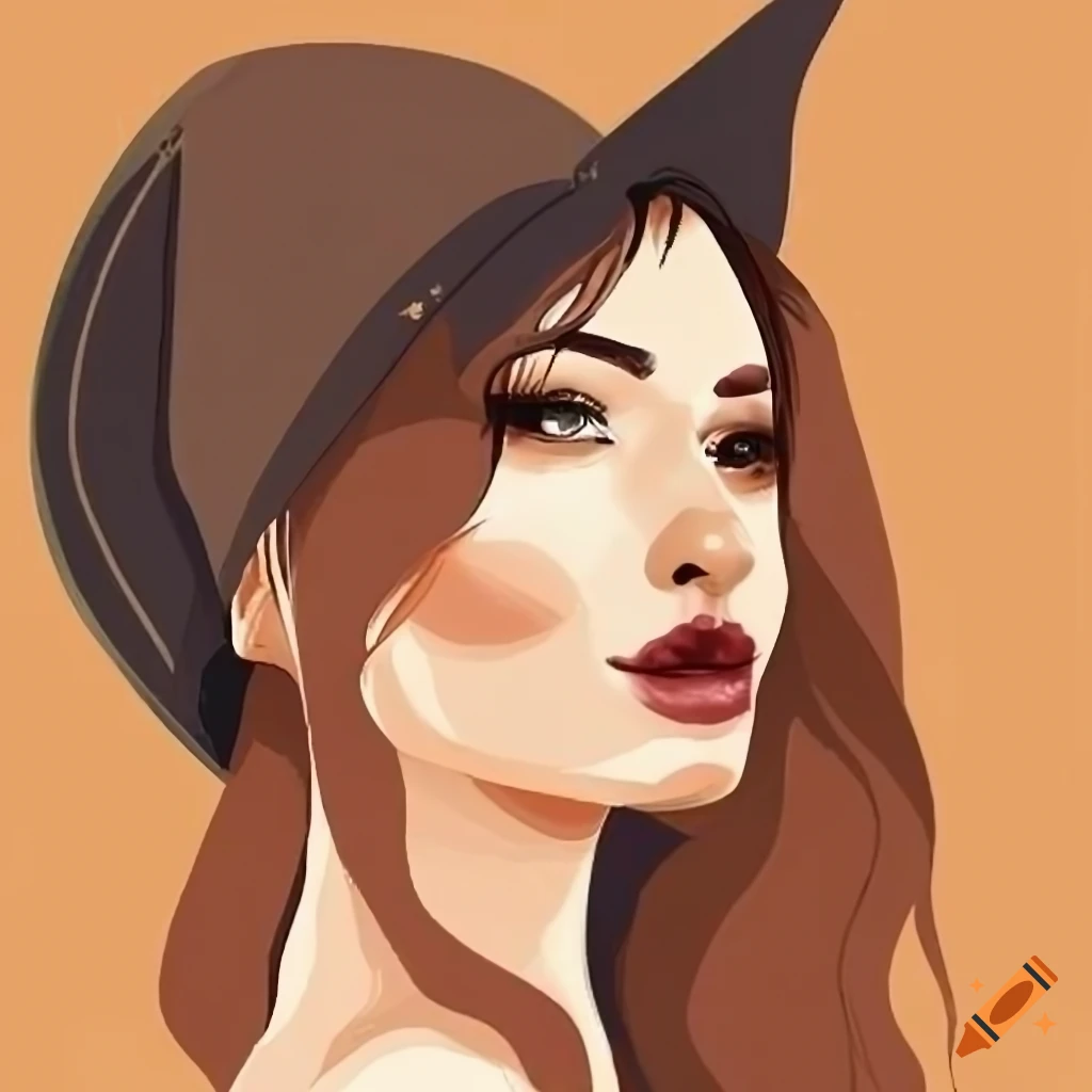 Boho witch sims woman