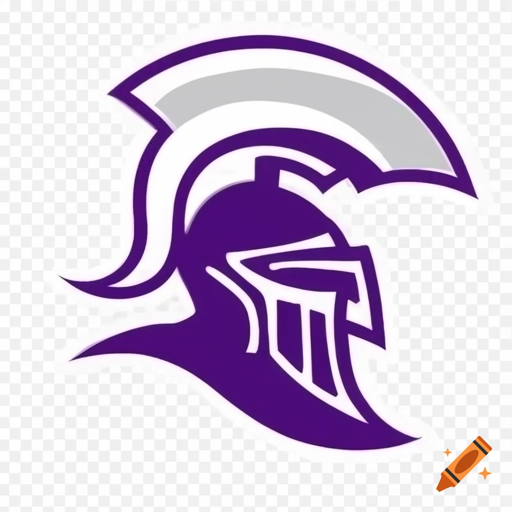 Purple Spartan Logo